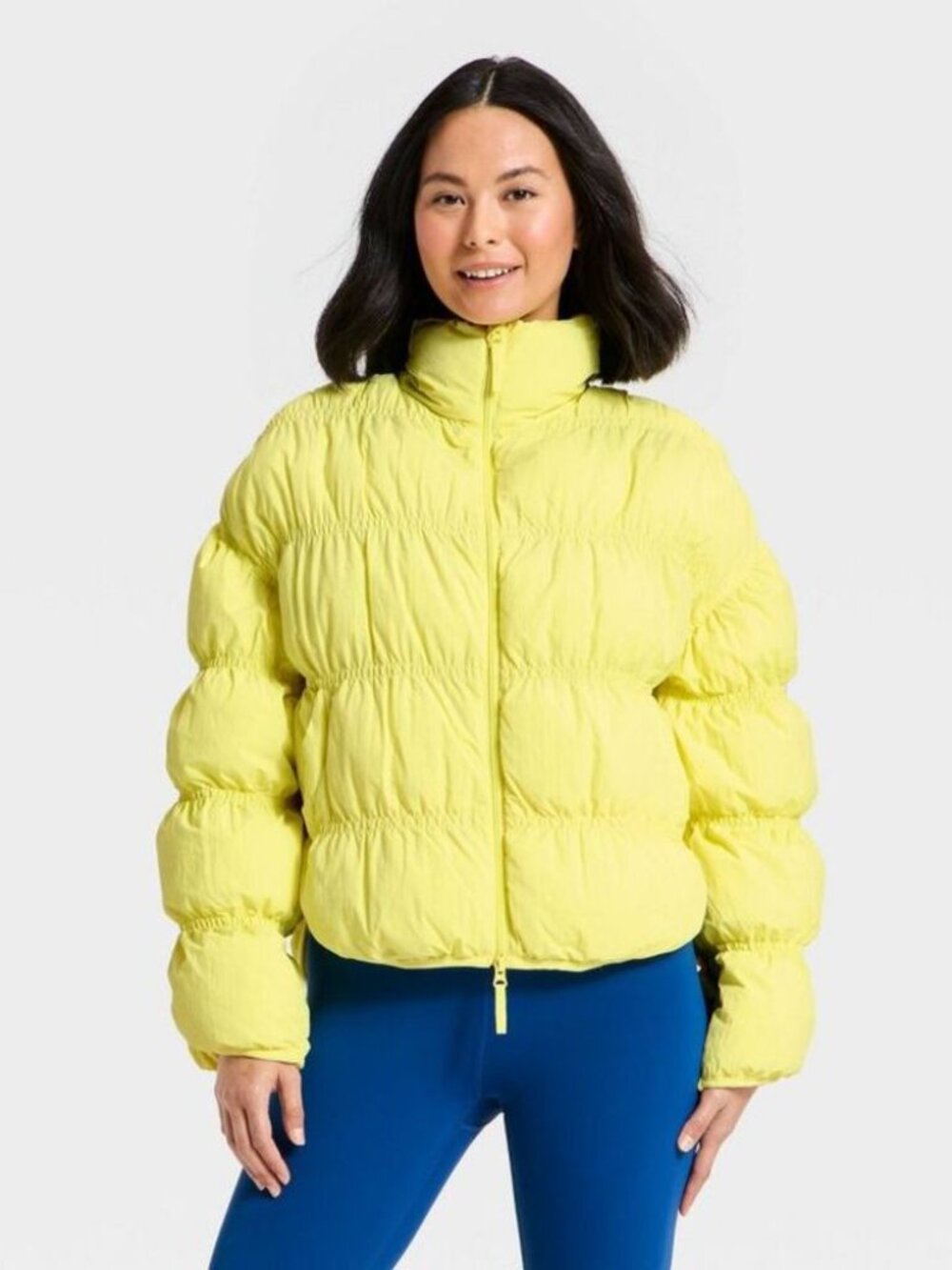 JoyLab Neon Yellow Lightweight Jacket, Size S NWOT